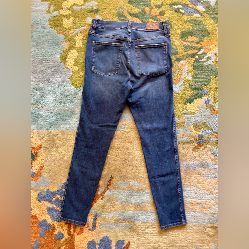 Madewell 10" High-Rise Skinny Jeans Yoke Edition - Picture 6 of 7